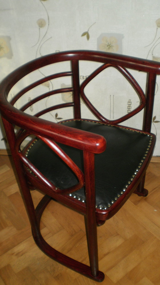 Image 1 of Josef Hoffmann Stijl - Fauteuil