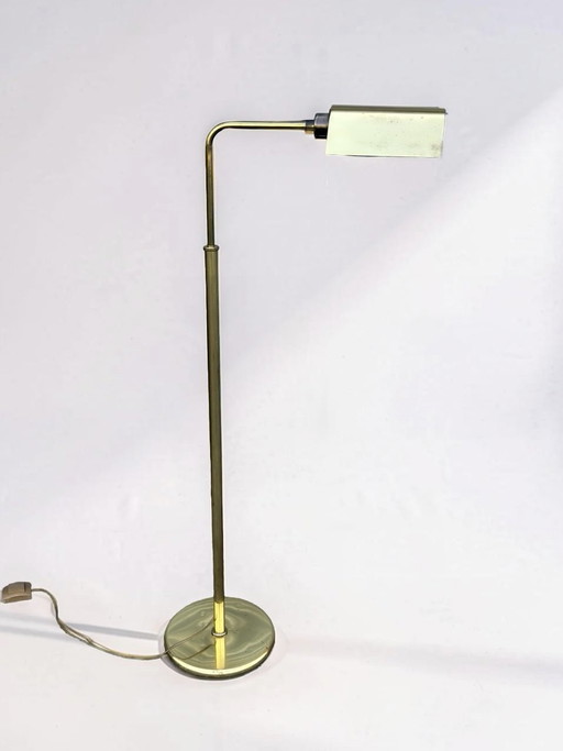 lampadaire vintage en laiton