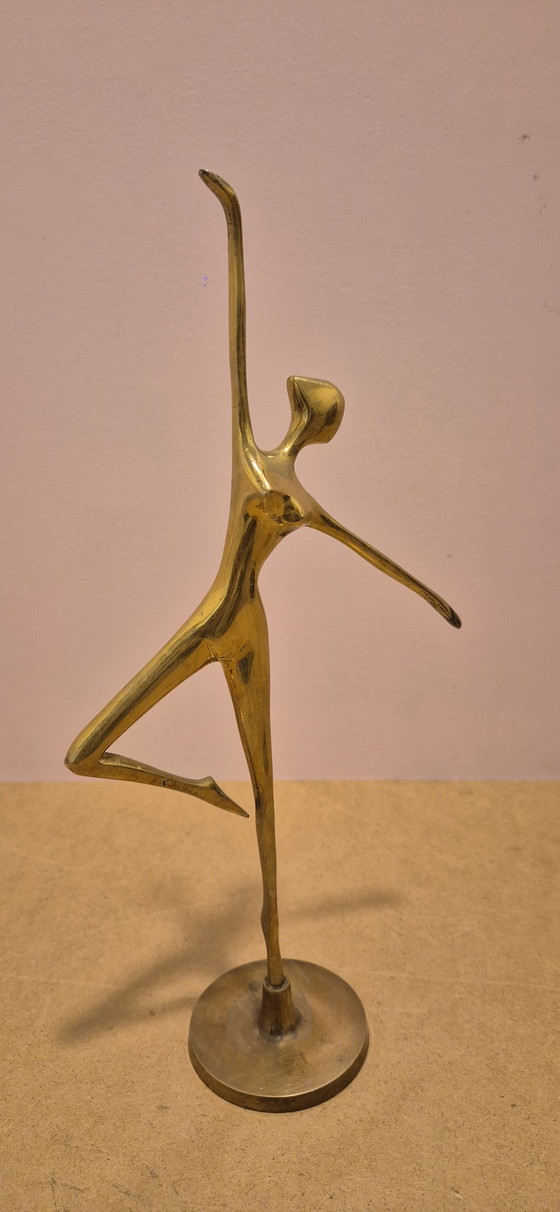Image 1 of Vintage brass ballerinas