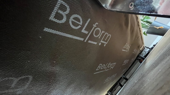 Image 1 of Canapé d'angle Belform en cuir blanc à droite