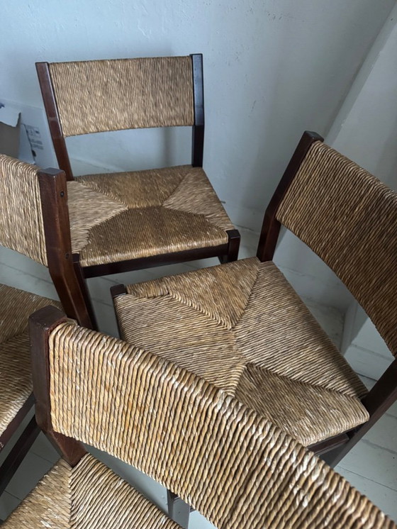 Image 1 of 4 sedie vintage in wengé