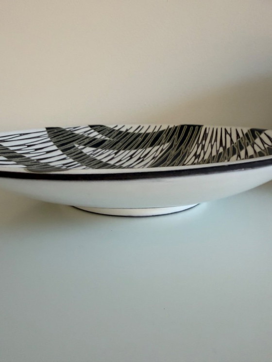 Mars Dish von Mari Simmulson für Upsala-Ekeby Mid Century Scandinavian Design – Tischdekoration, Ceramic (photo 4 of 5)