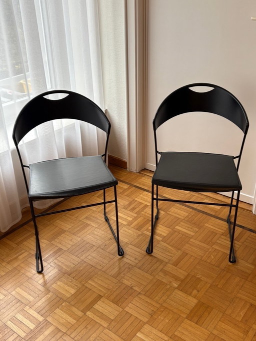 Baleri Italia 2 Stoelen Model 'Juliette'