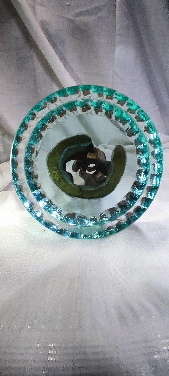 Image 1 of Abstract Bronze Sculpture "Family"