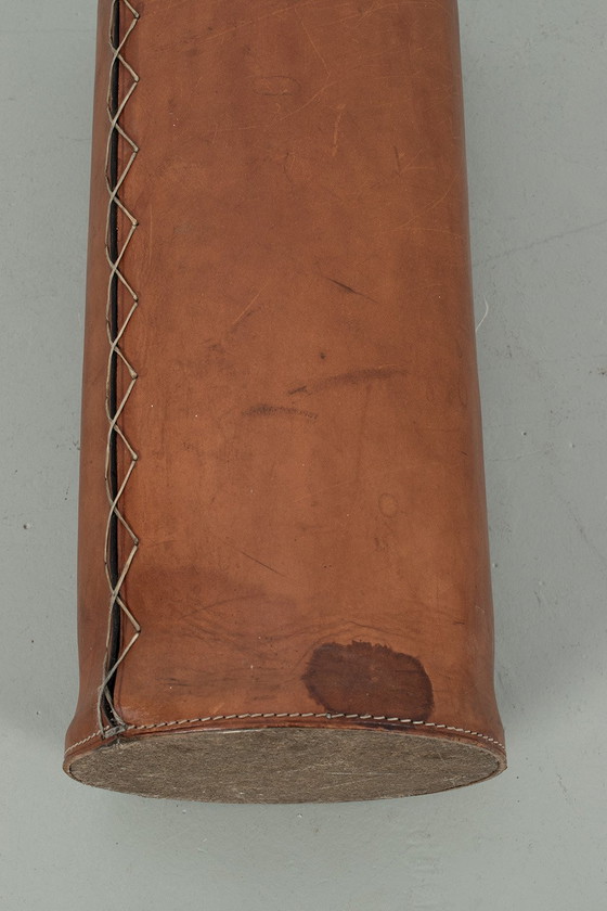 Image 1 of Leather waste bin
