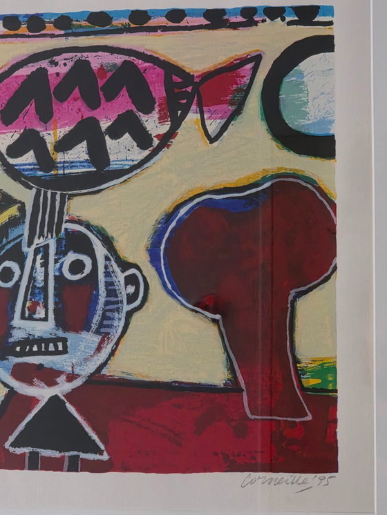 Image 1 of Corneille - Child and Bird - Gesigneerd - 1995