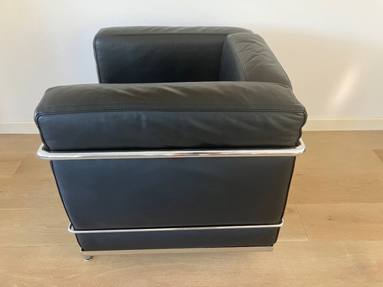 Poltrona LC2 Di Cassina Designer Le Corbusier, Jeanneret, Perriand – Poltrone, Leather, Metal (photo 7 of 8)