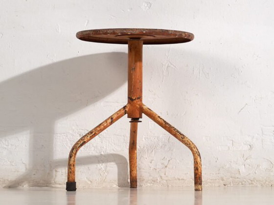 Tabouret vintage en métal (c.1950) #9 – Iron, Metal, Industrieel (photo 12 of 30)