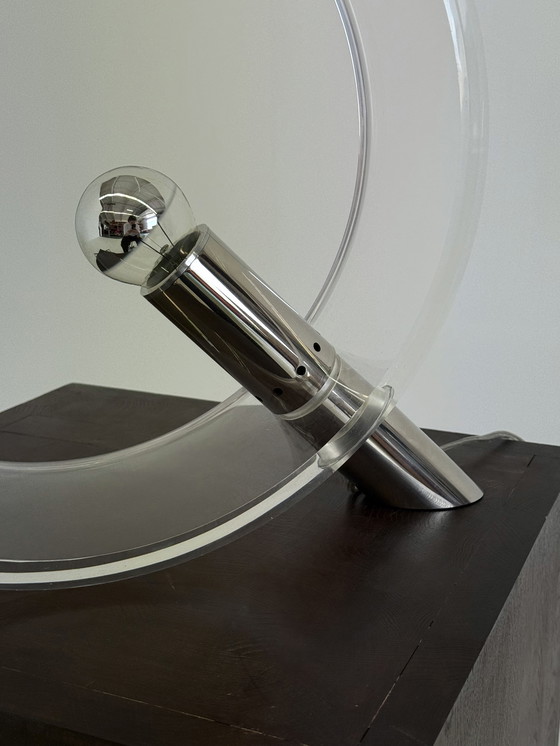 Image 1 of Lampe de table en plexiglas de François Arnal pour Atelier A
