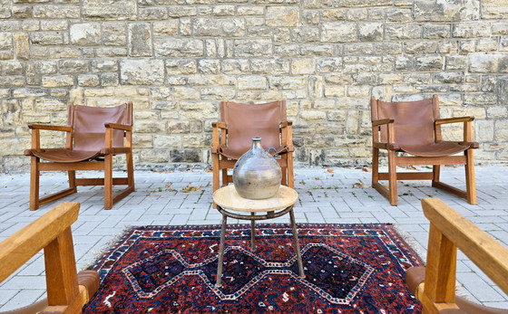 Image 1 of PACO MUÑOZ SAFARI STOEL STOELEN JACHTSTOEL JAREN 60 ZITGROEP MID CENTURY