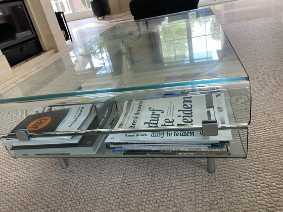 Image 1 of Tavolino da caffè in vetro di design Fiam Italia