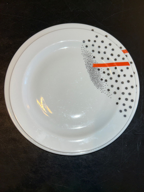 Image 1 of 16 platos de porcelana Wavel, década de 1980