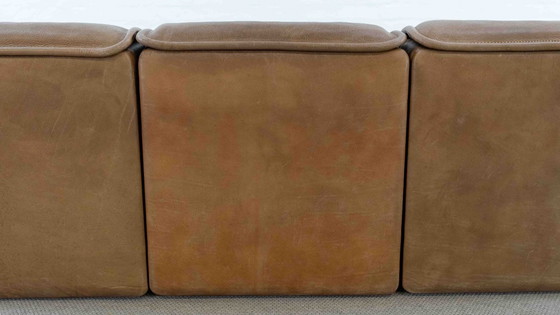 Image 1 of Modular De Sede Sofa DS-12 in Cognac Leather, 70s
