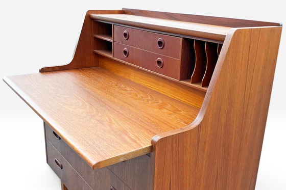 Gunnar Nielsen Tibergaard Secretary Desk – Danish Mid-Century Design – Wood (photo 15 of 15)