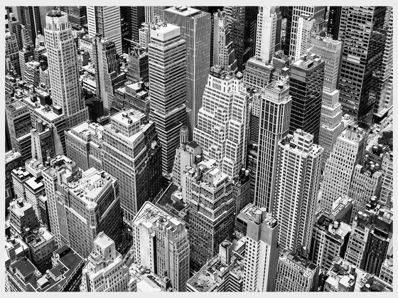 Image 1 of View From Above I - NYC, New York - Series of 2