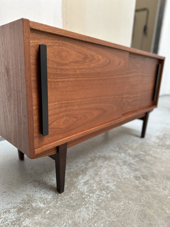 Image 1 of Mid Century Mahonie Dressoir