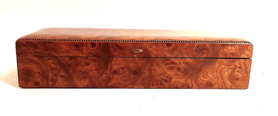 1930s glove box with closure – Decorative Objects, Textile, Wood (photo 12 of 17)