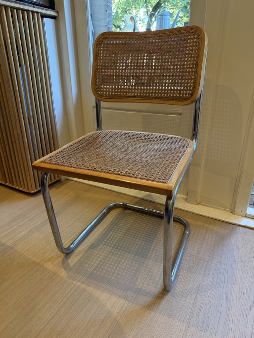 Sedia Cesca B32 – eetkamerstoelen, Metal, Rattan