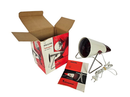 Philips - Infraphil - HP 3600 - Infrarotlampe - Tischlampe - 3. Viertel des 20. Jahrhunderts