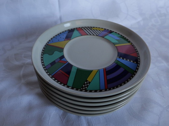 Rosenthal Studio-Line "Scenario Metropol" Tea and Dessert Set for 6, 21 pieces, Crockery, Porcelain (photo 7 of 11)