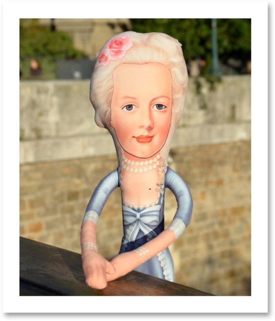 Image 1 of Marie Antoinette Gift | French Decor Accent | Art Doll Collectible | History Lover Gift