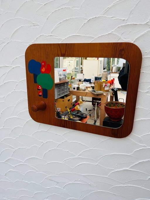 Dujardin Wooden Children's Mirror
