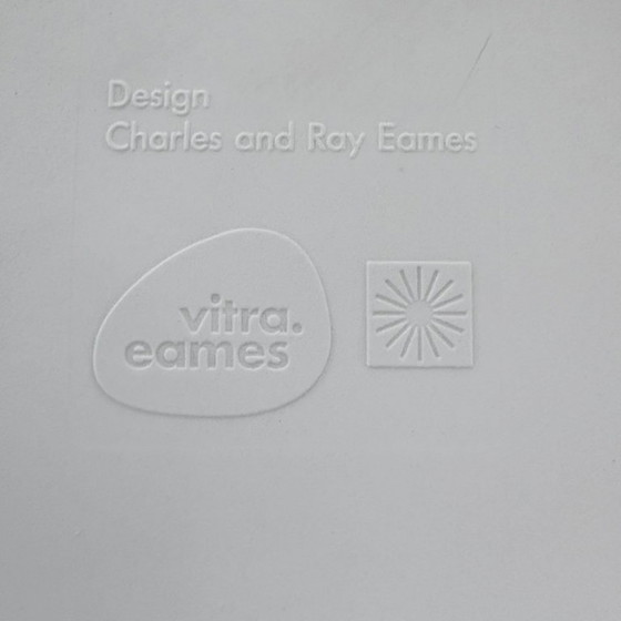 Image 1 of set van 4x Eames Vitra DSS stoelen wit
