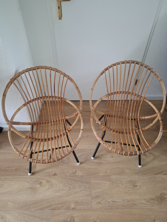 Image 1 of Sedie a secchiello vintage