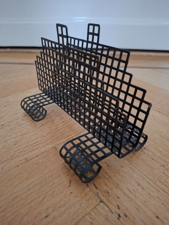 Image 1 of vintage pilastro brievenstandaard of servethouder