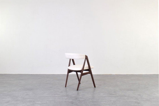 Image 1 of Mid-Century Danish Teak Dining Chairs by Th. Harlev for Farstrup, 1960s, Set of 4.