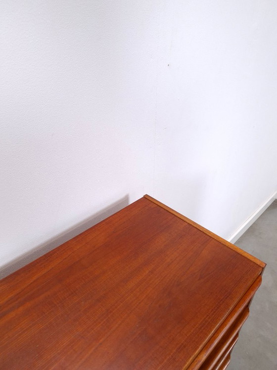 Image 1 of Teak chest of drawers from Denmark with 6 drawers