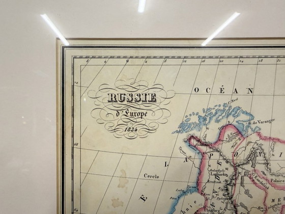 Mappa russa antica 1834 – Arte, Vetro, Carta (photo 4 of 5)