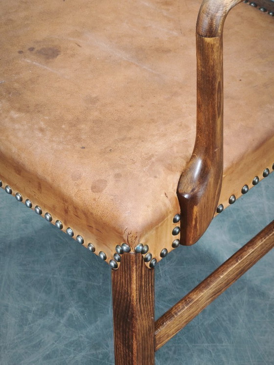 Image 1 of Fauteuil Ole Wanscher modèle 1675 pour Fritz Hansen, Danemark 1942
