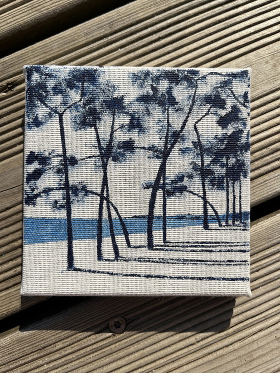 Image 1 of Acryl auf bespanntem Keilrahmen, Format 12x12cm