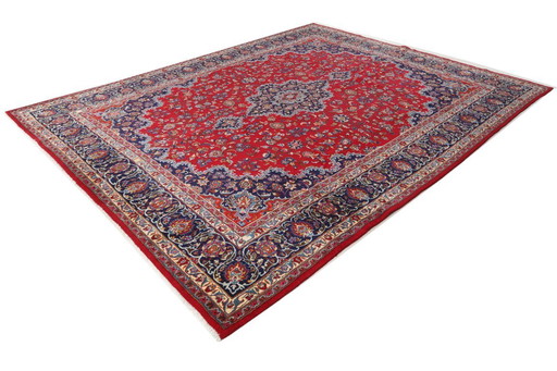 Persian Carpet Mashad 3.75 x 2.88 Oriental Carpet Fine No. 39
