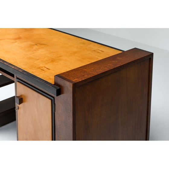 Image 1 of Vintage Modernist Desk by M. Wouda for H. Pander 1930s