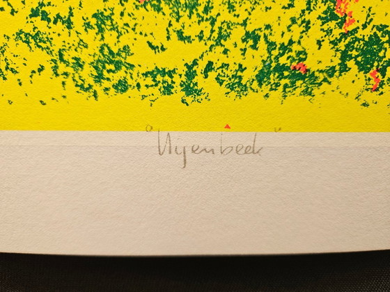 Image 1 of Zeefdruk op zwaar papier Henk van der Vet nijenbeek