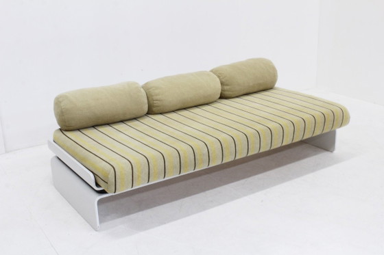 Divano Letto da giorno Vintage Cor Orbis di Luigi Colani anni '70, Letti da giorno, Metallo, Tessile, Bianco (foto 6 di 11)