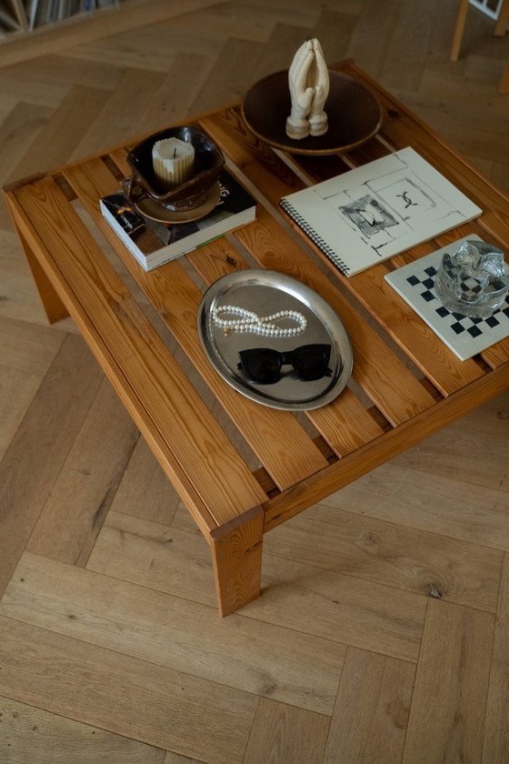 Image 1 of Vintage Grenen Salontafel 1970s