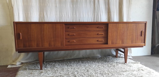 Dressoir van teakhout in Scandinavische stijl - Arnø meubels - jaren 1950/60