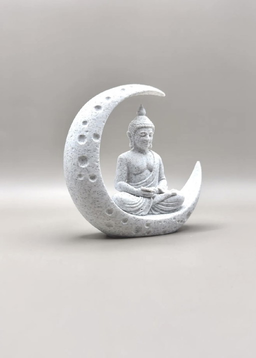 Buddha in the Moon – 3D Printed Decorative Figure