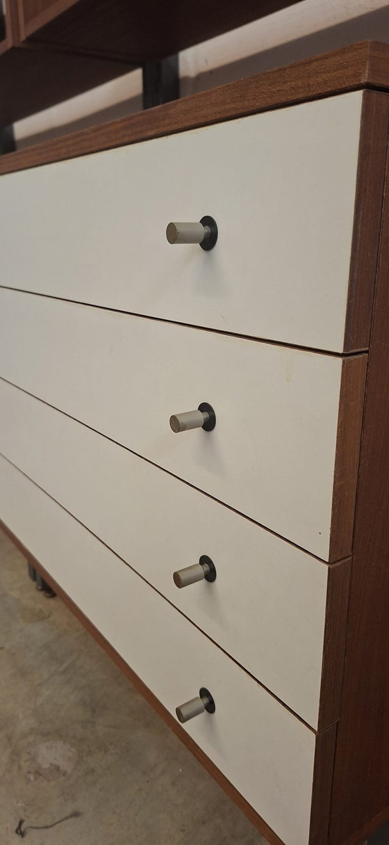 Image 1 of Sistema di pareti in teak vintage