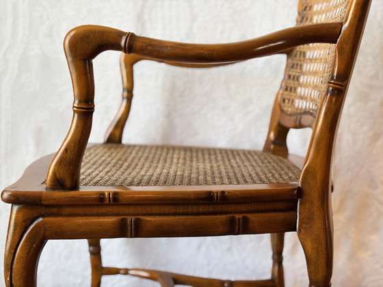 Image 1 of Giorgetti, Chinees Chippendale Faux Bamboo, +/- 1960