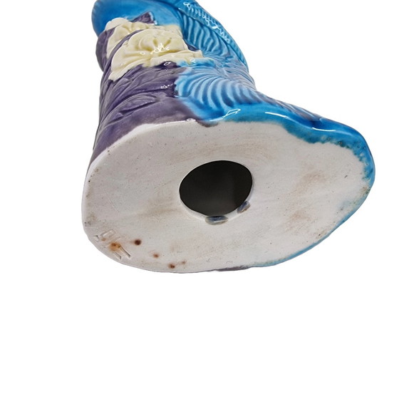 Image 1 of Vintage Chinese blue phoenix