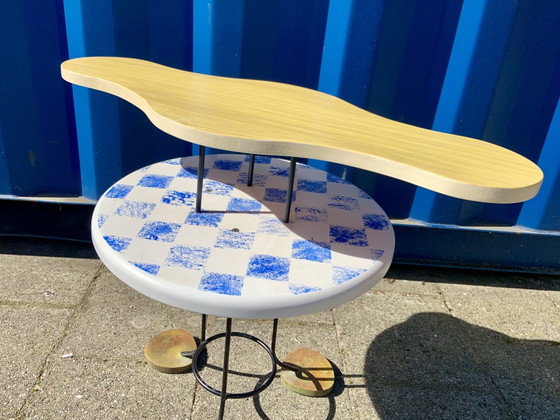 Bijzettafel Surfing Jan – Metal, Wood (photo 4 of 6)
