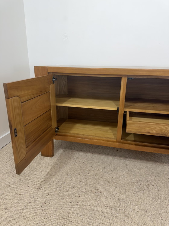 Groot vintage dressoir van Chauvin S.A. – jaren 70 – High boards, Wood (photo 5 of 11)