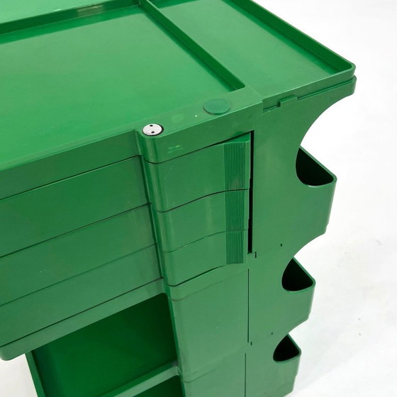 Green Boby Trolley by Joe Colombo for Bieffeplast, 1960s – Storage cabinet, Plastic (photo 7 of 10)