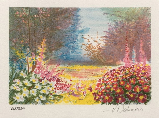 Image 1 of Richard NAHMIAS Petite suite VIII Signed lithograph 1995