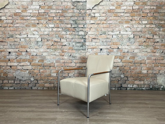 Bert Plantagie Class - Ivoor Leer | Dutch Design – Fauteuils, Leather, Metal (photo 3 of 17)