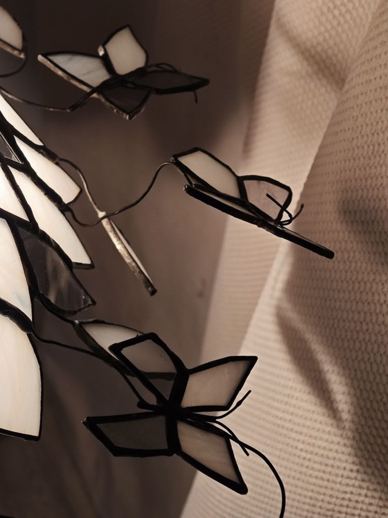 Lámpara mariposas 🦋, Migueline, Lámparas de mesa, Metal, Vidrio, Beige (foto 7 de 15)